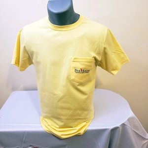NEW Due South Pocket Tee's - Cream Yellow
